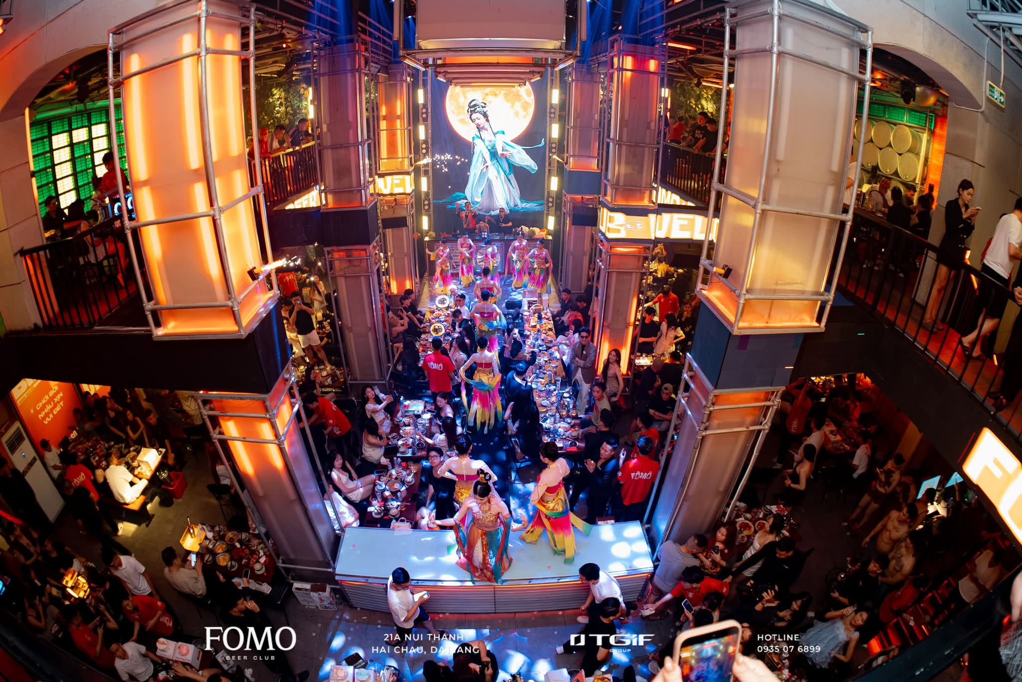 Không gian FOMO Beer Club Hải Châu Đà Nẵng